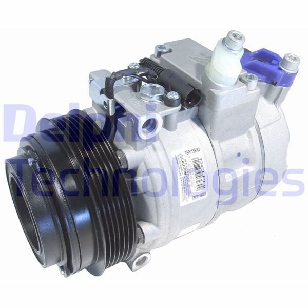 DELPHI TSP0159083 KLIMA KOMPRESORU MERCEDES W202 S202 C208 W210 W638 B901>B904 - Görsel 1