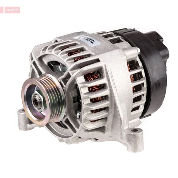 DENSO DAN599 ALTERNATÖR 14V 105A FIAT 500 07> ALBEA 08>BRAVO II 07>14 DOBLO 10> LINEA 07> PUNTO 12> 500 L 12> 1.2 1.4 5 KANAL - Görsel 1