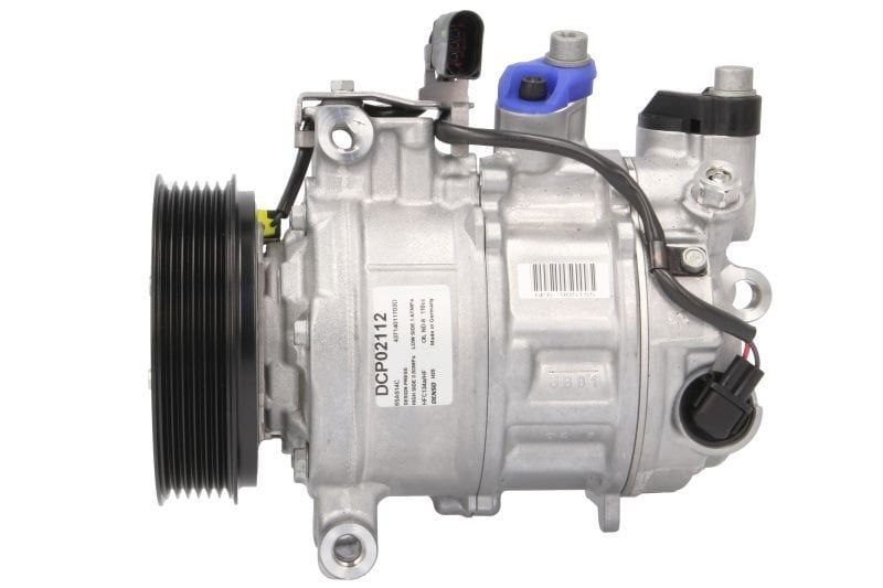 DENSO DCP02112 KLİMA KOMPRESÖRÜ A4-A5-A6-A7-Q7-TOUAREG CLAA-CDUD-CGQB-CZVD-DPYD 17> - Görsel 1