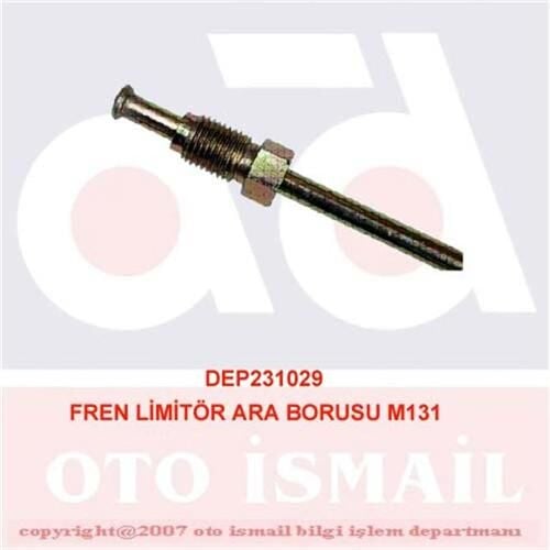 DEPAR 1029 FREN LİMİTÖR ARA BORUSU M131 DKŞ - Görsel 1
