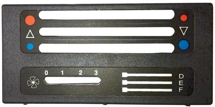 DEPAR 3565 KALORİFER KUMANDA KAPAĞI SLX - Görsel 1