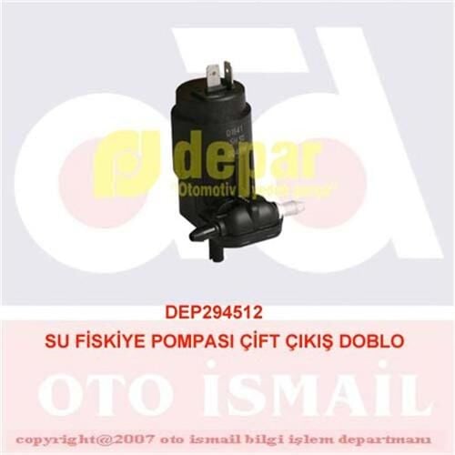 DEPAR 4512 SU FİSKİYE POMPASI ÇİFT ÇIKIŞ DOBLO - Görsel 1