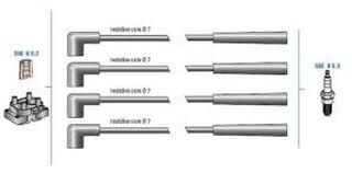 DODUCO 7673 BUJİ KABLO TK SAMARA-VEGA 1.5i - Görsel 1