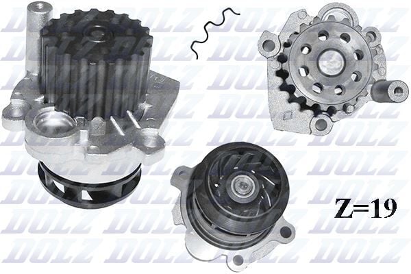 DOLZ A249 DEVİRDAİM CADDY-GOLF 5-JETTA-PASSAT-POLO-TRANSPORTER T5-FABIA-OCTAVIA-IBIZA 1.9TDI AXB-BJB-BXE 04-10 - Görsel 1