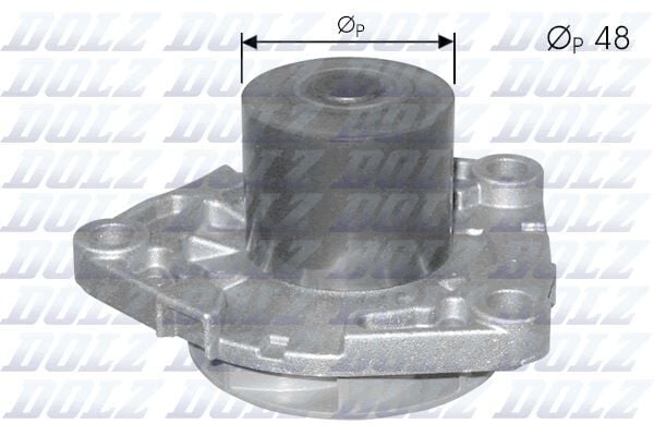 DOLZ A300 DEVİRDAİM SU POMPASI FIAT DOBLO 10>BRAVO II 07>14 500L-x 12>18 EGEA 15>OPEL ASTRA H-J-INSIGNIA 08> INSIGNIA 08>VECTRA C 04>ALFA ROMEO 159 GIULIETTA 10>MITO 11>JEEP RANEGADE 1.6D MTJ 1.9D MTJ 2.0 CDT - Görsel 1