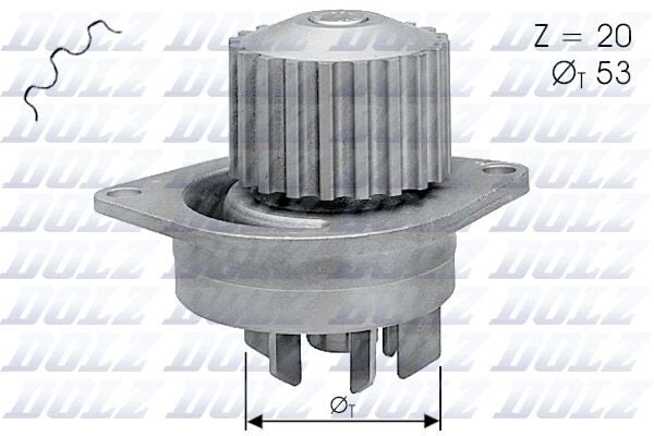 DOLZ C111 DEVİRDAİM SAXO 96> XSARA 97-00 P106 94-96 P206 98-00 P306 00-01 P405 92-96 1.4-1.5D-1.6 - Görsel 1
