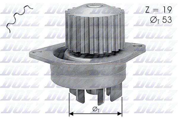 DOLZ C113 DEVİRDAİM 106-206-307-C2-C3-C4-SAXO-XSARA-BERLINGO-PARTNER 1.6 16V-DFM SUCCE 1.6 16V 09-13 TU5JP4 - Görsel 1