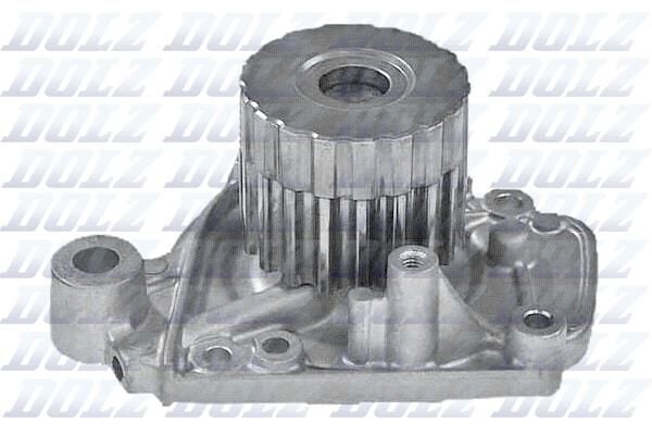 DOLZ H129 DEVİRDAİM SU POMPASI HONDA CIVIC 1.6L D16Y EURO MB kasa 96-99 / 1.6L D16Y yerli üretim araçlar için EL kasa 98-01 / HR-V 1.6L D16W1 GH kasa 99-07 - Görsel 1