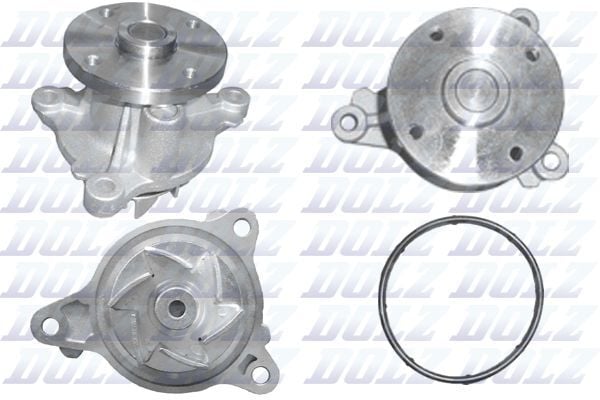 DOLZ H235 DEVİRDAİM SU POMPASI HYUNDAI ACCENT BLUE 1.4L G4LC 6 ileri KAPPA 10-> / İ10 1.2L G4LA 08-19 / BAYON İ20 1.4L BC3 21-> / KIA RIO PICANTO 1.2L G4LA 10-> - Görsel 1