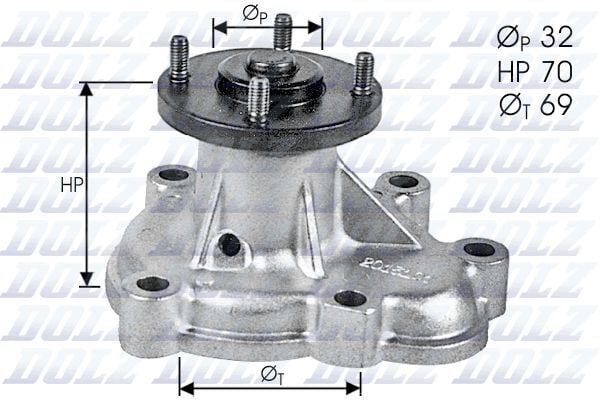 DOLZ O131 DEVİRDAİM COMBO B CORSA B 96-00 ASTRA F-VECTRA A 1.7 DZL. X17D - Görsel 1