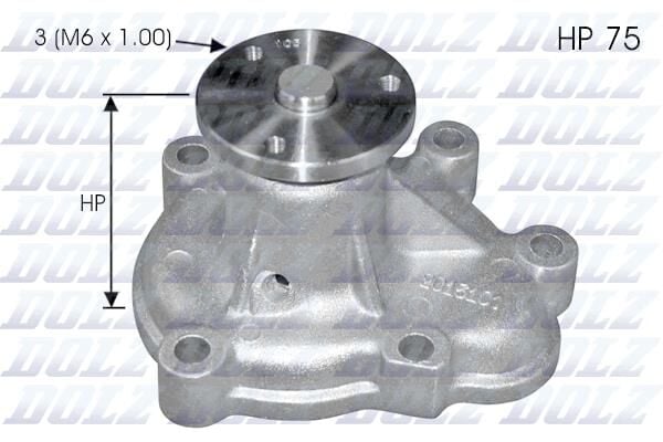 DOLZ O142 DEVİRDAİM CORSA C-ASTRA G-H-J-COMBO-MERIVA B-ZAFIRA B 1.7DTI-CDTI - Görsel 1