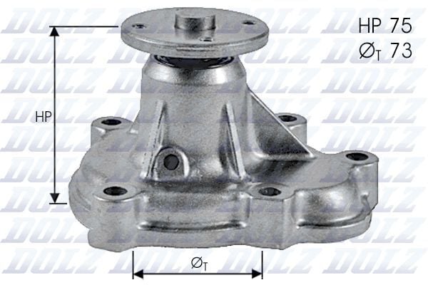 DOLZ O143 DEVİRDAİM ASTRA F-G-COMBO 94-01 CORSA B-VECTRA A-B 1.7D - Görsel 1