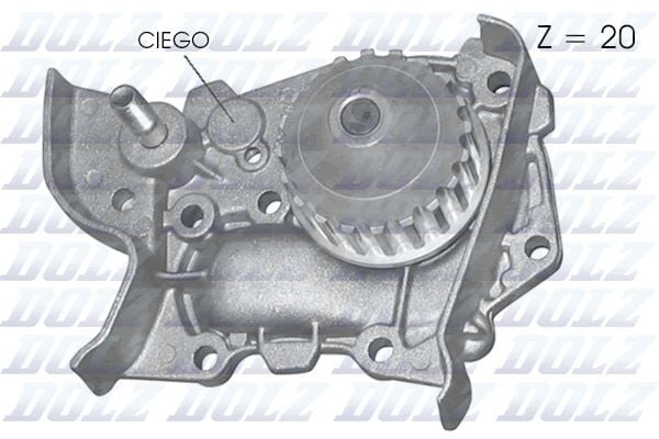 DOLZ R214 DEVİRDAİM KNG 97>CLIO II 98-05 MGN 96> E7J RN-RT-RXE 1.4 - Görsel 1
