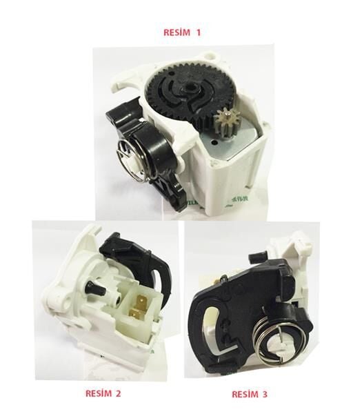 DORTEL 106004 BAGAJ KİLİT MOTORU RENAULT CLIO SYMBOL 01>08 SYMBOL 08> CLIO II 98>05 - Görsel 1