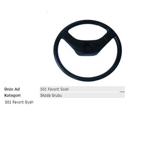 EKOL 0080 DİREKSİYON SİMİDİ SİYAH SKODA YM 00014 - Görsel 1