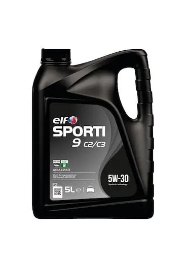 ELF 227149 MOTOR YAĞI ELF SPORTI 9 C2/C3 5W30 3B 5 LİTRE - Görsel 1
