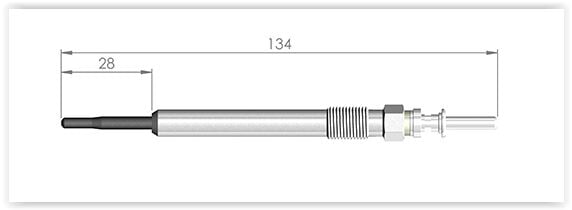 ET1GERMANY ET134006 KIDIRMA BUJİSİ BMW X1 1.8-2.0 D X3 2.0 D-3.0 D X5 3.0 D. 4.0D X6 3.0 D - Görsel 1