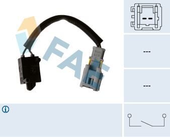 FAE 24907 DEBRİYAJ KONTAKTÖRÜ MÜŞÜRÜ PARTNER-BERLINGO C2 C3 C4 C5 P207 P307 P308-P3008-P5008 1.6 HDI-THP-VTI - Görsel 1