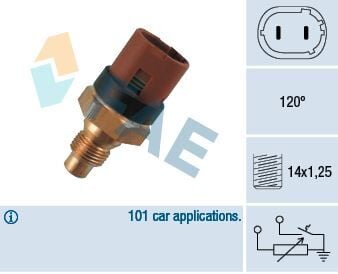 FAE 34100 HARARET MÜŞÜRÜ 2 FİŞ R9-R19-R21-CLIO-KANGOO-MEGANE YM - Görsel 1