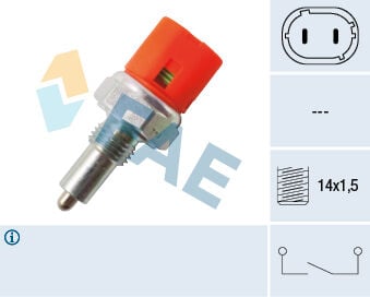 FAE 40601 GERİ VİTES MÜŞÜRÜ 2 FİŞLİ MEGANE 2-3-4-CLIO 1-2-3-4-SYMBOL-THALI-KANGOO 1-2-3-LAGUNA 1-2-R9-R19-R21- LOGAN-DUSTER 10-MOVANO B-MASTER 3-TRAFIC 2 - Görsel 1
