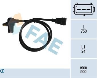 FAE 79058 KRANK MİL SENSÖRÜ KABLOSU FIAT SLX-TEMPRA-TIPO 1.4-1.6İE - Görsel 1