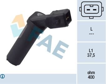 FAE 79094 KRANK MIL SENSORU CPS TRANSIT V184 2.0TDCI 2.4TDCI 01>06 CONNECT 1.8TDCI 02>13 FOCUS I 1.8TDCI 98>04 ESCORT 95>04 1.6 ZETEC - Görsel 1