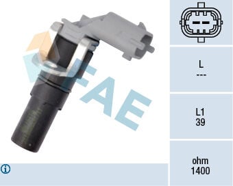 FAE 79182 KRANK MİL SENSÖRÜ ASTRA G-H-CORSA C-MERIVA-SIGNUM-VECTRA B-VECTRA C-ZAFIRA 1.8-1.8 16V Z18 XEL - Görsel 1