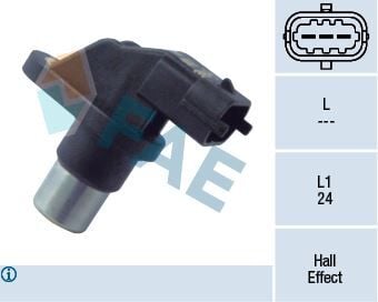 FAE 79206 EKSANTRİK MİL DEVİR SENSÖRÜ OPEL ASTRA G 98> ASTRA H 04>10 1.7 CDTI DTH-DTL FIAT PALIO-PUNTO 1.2-1.4 - Görsel 1
