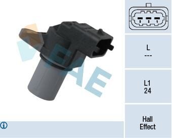 FAE 79309 EKSANTRIK MILI KONUM SENSORU MERCEDES OM611 OM642 OM646 W245 W203 W204 C218 W211 W212 B901>B906 - Görsel 1