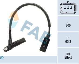 FAE 79381 EKSANTRİK SENSÖRÜ PARTNER-BERLINGO 08> P207 06> P208 12> P301 12> P308 09> P508 10> C3-C4-C5 10> P2008-P3008 13> 1.6 HDI FIESTA 08>17 FOCUS III 11>1.4TDCI 1.6TDCI COURIER 14>ECOSPORT 14>B-MAX 14> - Görsel 1