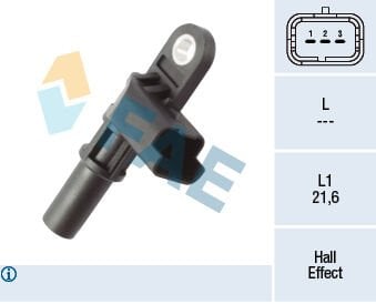 FAE 79444 EKSANTRİK SENSÖRÜ COMBO E-CROSSLAND-GRANDLAND-PARTNER-BERLINGO-P208-P301-P308-P508-P2008-P3008- P500 8-EXPERT-C-ELYSEE-JUMPY-C3-C4-DS3-DS4 1.6 BlueHDI FOCUS III 11>17 1.5 TDCI CONNECT 1.5TDCİ 14> - Görsel 1