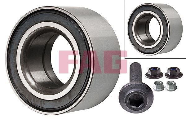 FAG 713610080 ÖN TEKER RULMANI KİT A4 B5 8D2 1.6 1.8 1.9 00-05 A6 C5 4B2 1.8 97-05 SKODA SUPERB I 3U4 1.9 TDI VW PASSAT B5 3B2 1.8 1.9 2.0 39x75x37 - Görsel 1