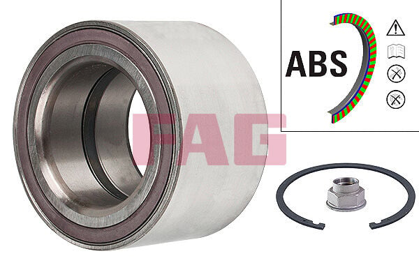FAG 713645040 ÖN TEKER RULMANI DUCATO-BOXER-JUMPER 2.2-2.3-3.0 06> MASTER III-MOVANO 2.3DCİ 10> 3326.71-1606374680-1328054080-5801564346-3050021AA-51745702 - Görsel 1