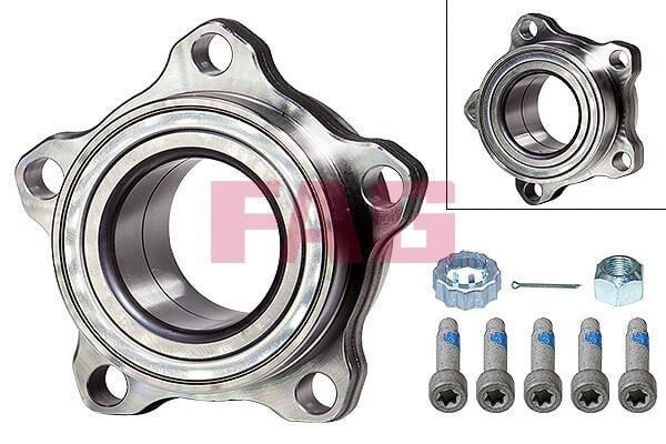 FAG 713678900 ÖN TEKER RULMANI ALÇAK TAVAN TRANSIT V347-V348 2.2 TDCI-2.4 TDCI 06 > 45x117x57 ABS SİZ 5 BİJON - Görsel 1