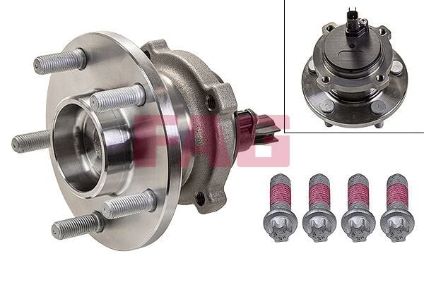 FAG 713678940 ARKA TEKER PORYASI RULMANLI FOCUS C-MAX 07>11 -FOCUS II 04>11 ABS Lİ 5 BİJON SENSOR DAHIL - Görsel 1