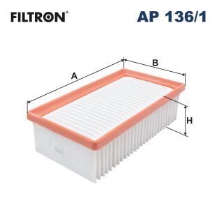 FILTRON AP136.1 HAVA FİLTRESİ DACIA DUSTER II 19> 1.0 TCE H4D - Görsel 1