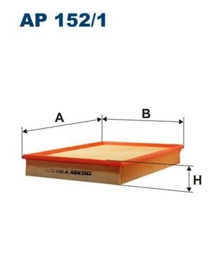 FILTRON AP152.1 HAVA FİLTRESİ VECTRA C 1.6-2.0 16V 03 > SIGNUM 03 > CROMA 05 > - Görsel 1