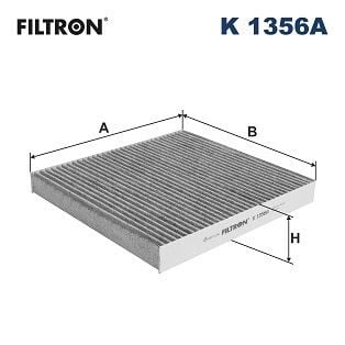 FILTRON K1356A POLEN FİLTRESİ JEEP GRAND CHEROKEE IV 10> 3.0 CRD - Görsel 1