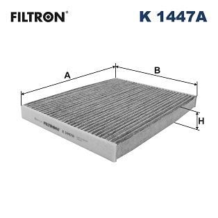 FILTRON K1447A POLEN FILTRESI BMW iX I20 KARBONLU - Görsel 1