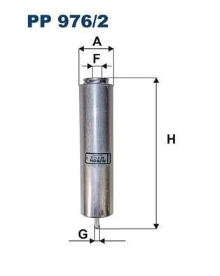 FILTRON PP976.2 YAKIT FILTRESI BMW M47 N47 M57 N57 E81 E82 E87 E88 E60 E61 F07 F10 F06 E65 E66 F01 E70 F15 E71 F16 - Görsel 1