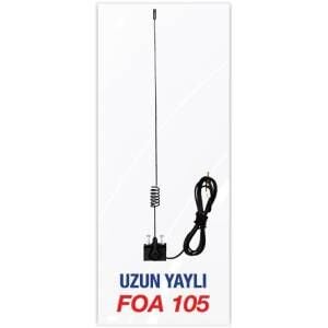 FLAS FOA105 OLUK ANTENİ UZUN YAYLI ÜNİVERSAL - Görsel 1