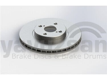 FRENDI 34325 ÖN FREN DİSKİ HAVA KANALLI TOYOTA COROLLA 1.4L 1ND-TV NDE120 04-06 / VERSO 2.0L 1CD-FTV CDE120 03- 06 275 çap X 4 bijon - Takım disk fiyatıdır - Görsel 1