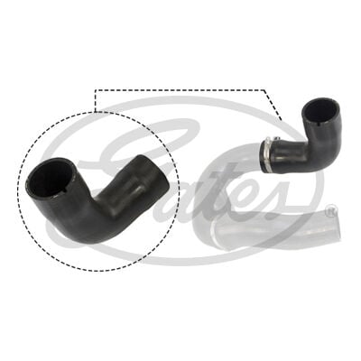 GATES 09-0948 TURBO HORTUMU DİRSEK FIAT DOBLO II 09> 1.6 MJTD-2.0 MJTD - Görsel 1