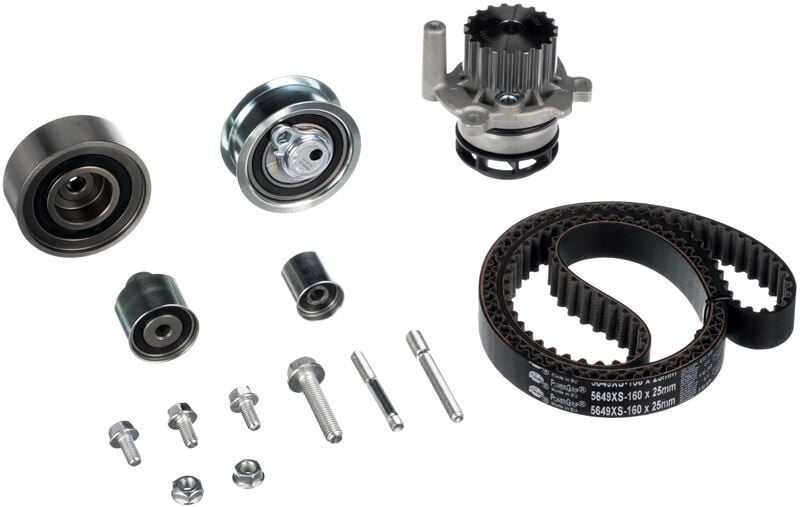 GATES KP25649XS-1 DEVİRDAİMLİ TRİGER SETİ 160x250 CRAFTER-T6-A3-JETTA-CADDY-POLO-PASSAT 1.6-2.0 TDI CAYB/C/D-CAAB/C-CKUB-CFFB-CFWA-CAGA - Görsel 1