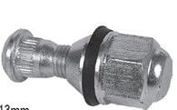 GROS 13195.A BİJON VE SOMUNU KAPALI SOMUNLU ARKA FİBERLİ 13mm ACCENT III ERA 1.4 GL-1.5CRDİ-1.6GLS 06>11 - Görsel 1
