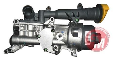 GUA 40836 YAĞ SOĞUTUCUSU KOMPLE OPEL CORSA C-D-MERIVA-FIAT DOBLO-FIORINO-PUNTO-IDEA 1.3 D Z13DTJ - Görsel 1