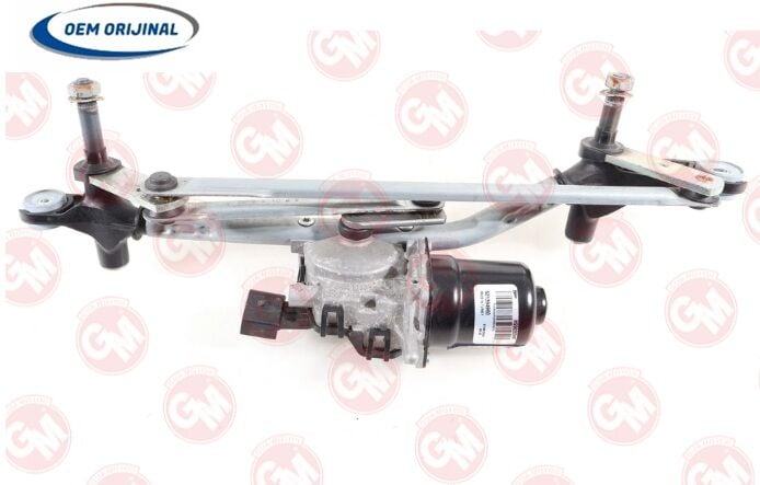GUA 52139 SİLECEK MOTORU ÖN CAM KOMPLE ŞASELİ-ORİJİNAL ÜRÜN FIAT 500 - Görsel 1