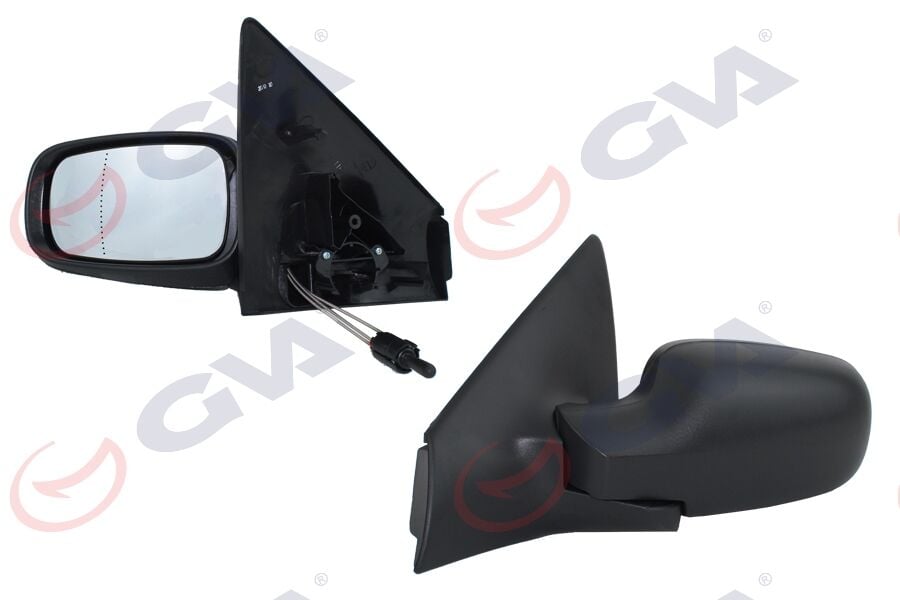 GVA 1011121 DIŞ DİKİZ AYNASI SOL MEGANE 03-08 MEKANİK ASFERİK VM-138AL - Görsel 1