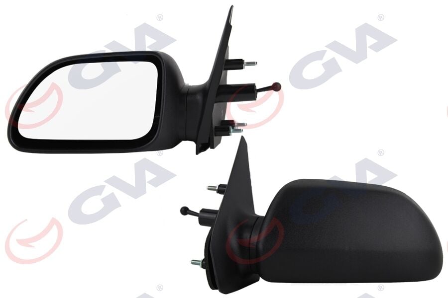 GVA 1012101 DIŞ DİKİZ AYNASI SOL RENAULT 19 90> MEKANİK VM-124L - Görsel 1
