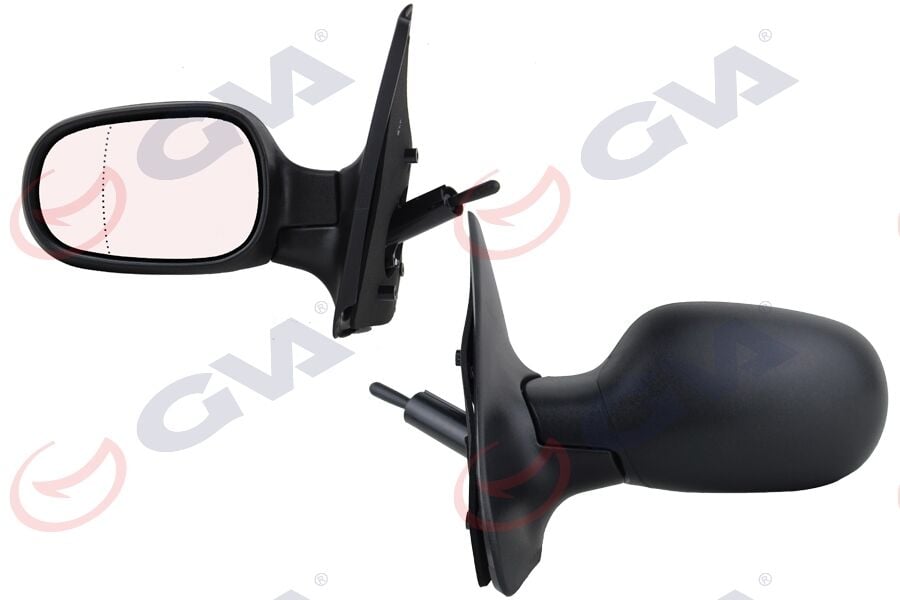 GVA 1014121 DIŞ DİKİZ AYNASI SOL SYMBOL 00> MEKANİK ASFERİK VM-136AL - Görsel 1